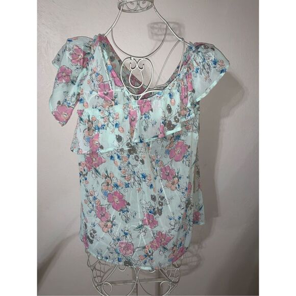 NEW WITH TAGS A New Day Women's Shirt, Size L, Multicolor, 100% Polyester - Picture 1 of 6